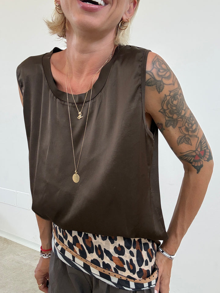 CANOTTA SATIN MORO