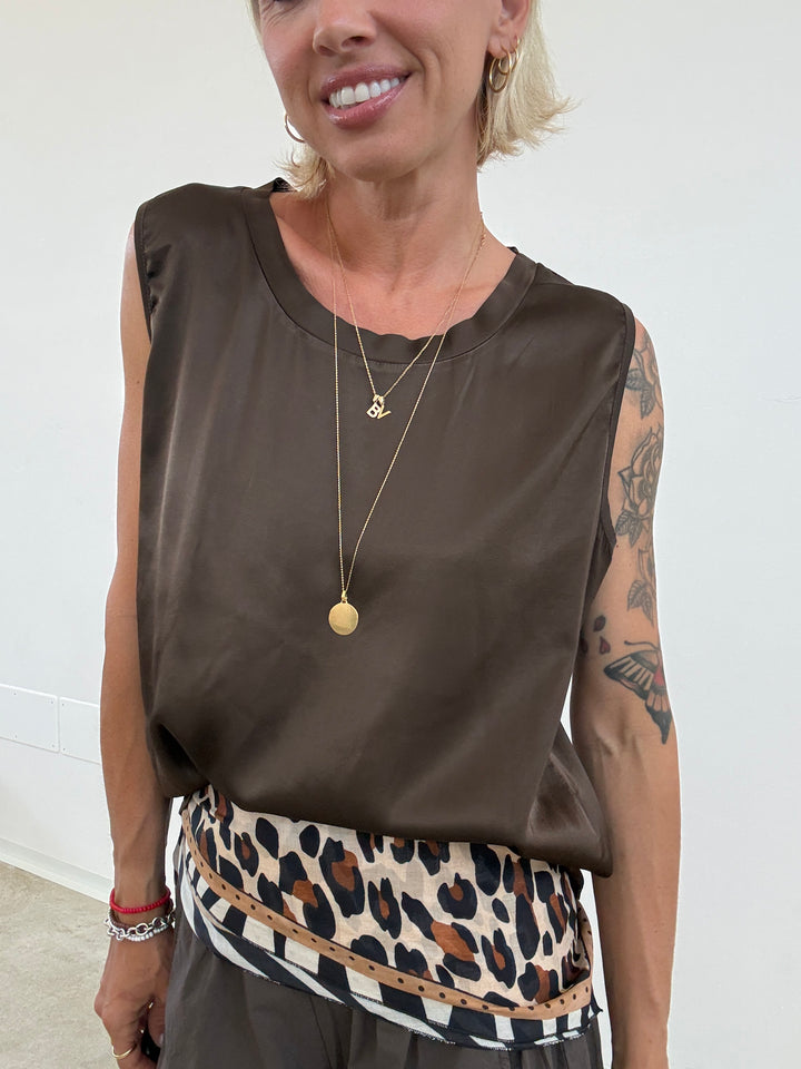 CANOTTA SATIN MORO
