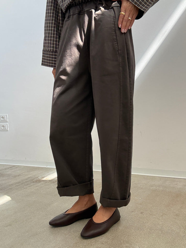 PANTALONE EMI MARRONE