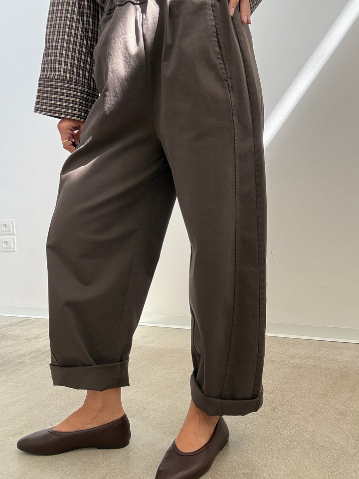 PANTALONE EMI MARRONE