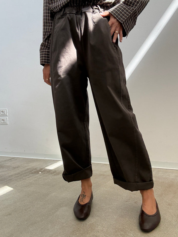 PANTALONE EMI MARRONE