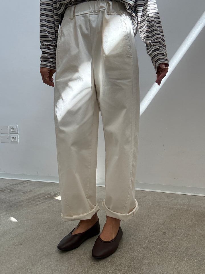 PANTALONE EMI LATTE