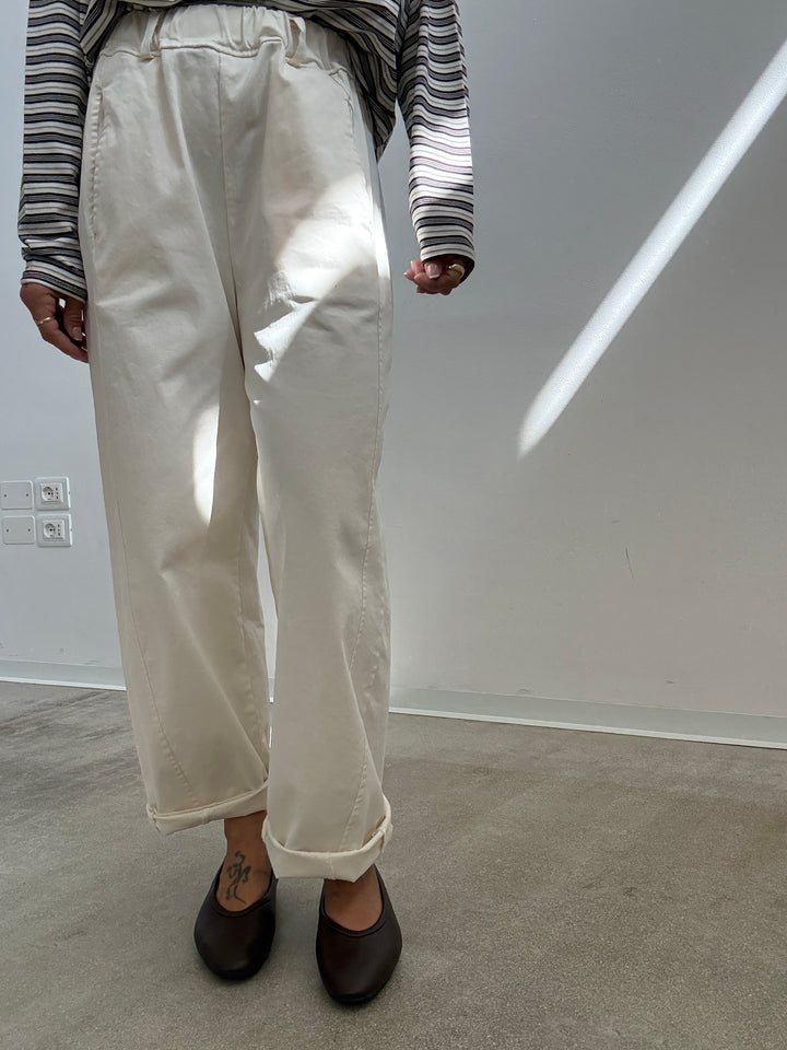 PANTALONE EMI LATTE