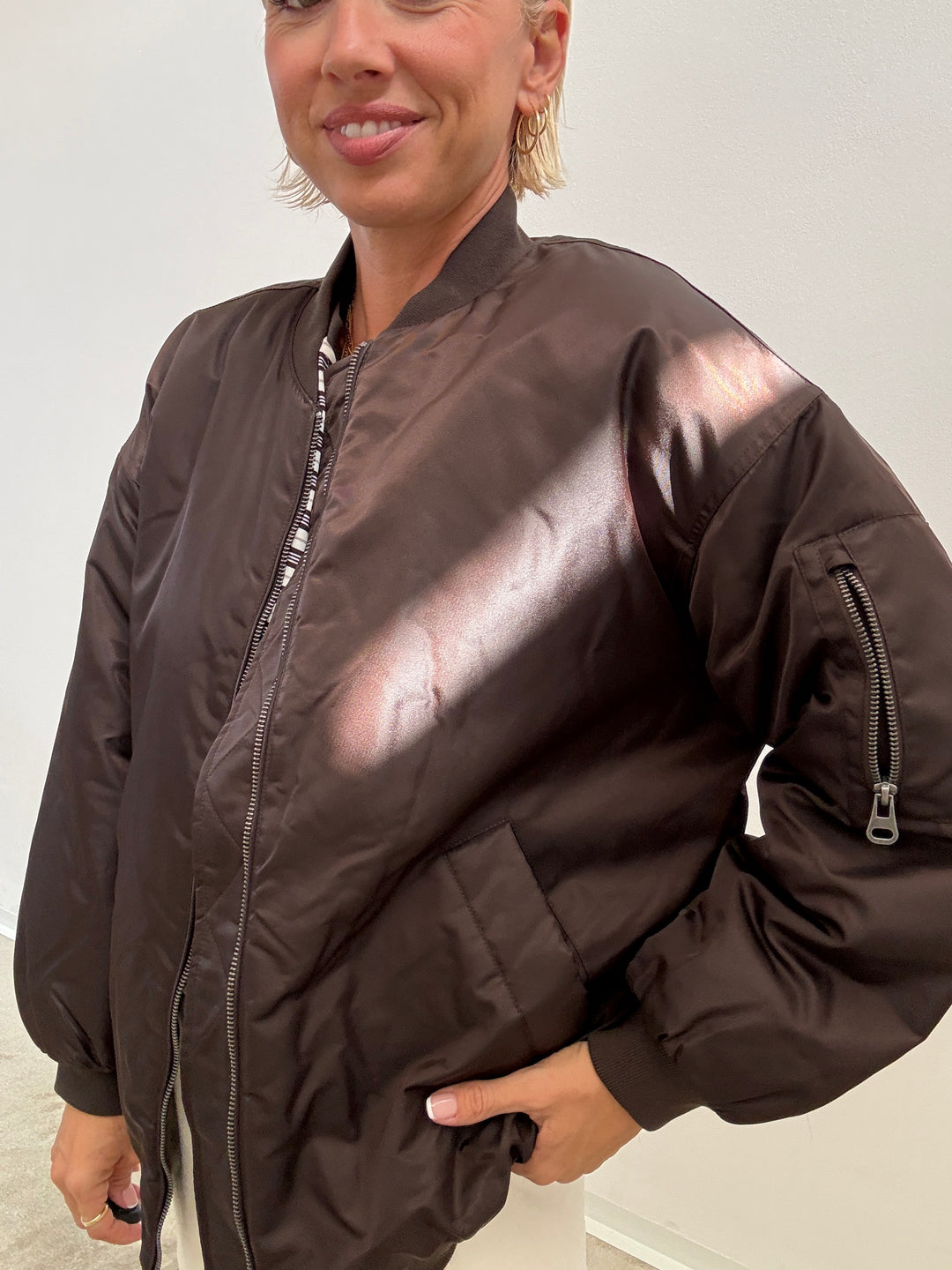 BOMBER AMBER MOKA