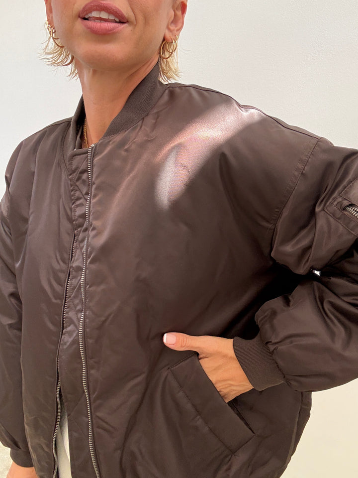 BOMBER AMBER MOKA