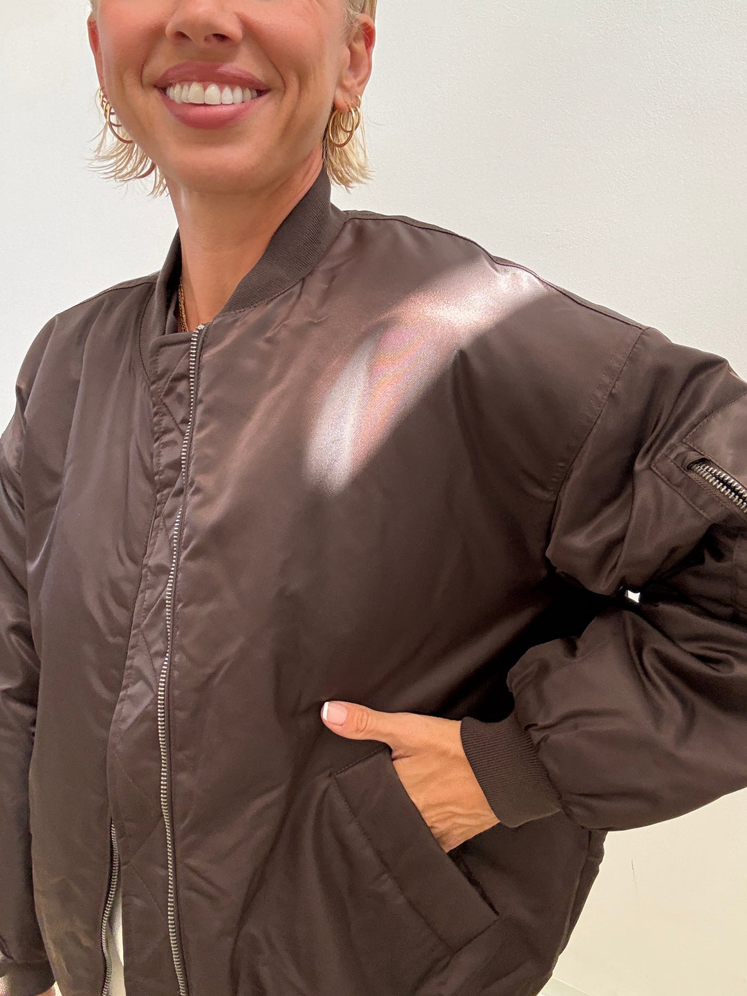 BOMBER AMBER MOKA