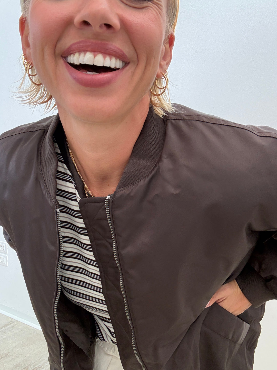BOMBER AMBER MOKA