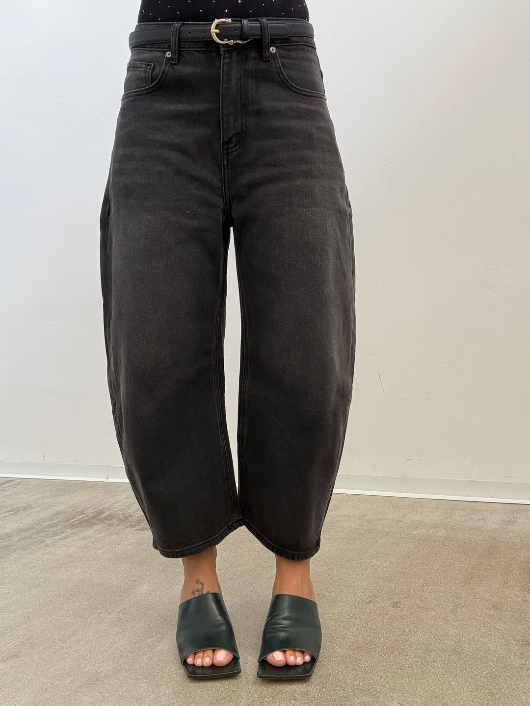 DENIM BALLOON BASIC DARKGREY
