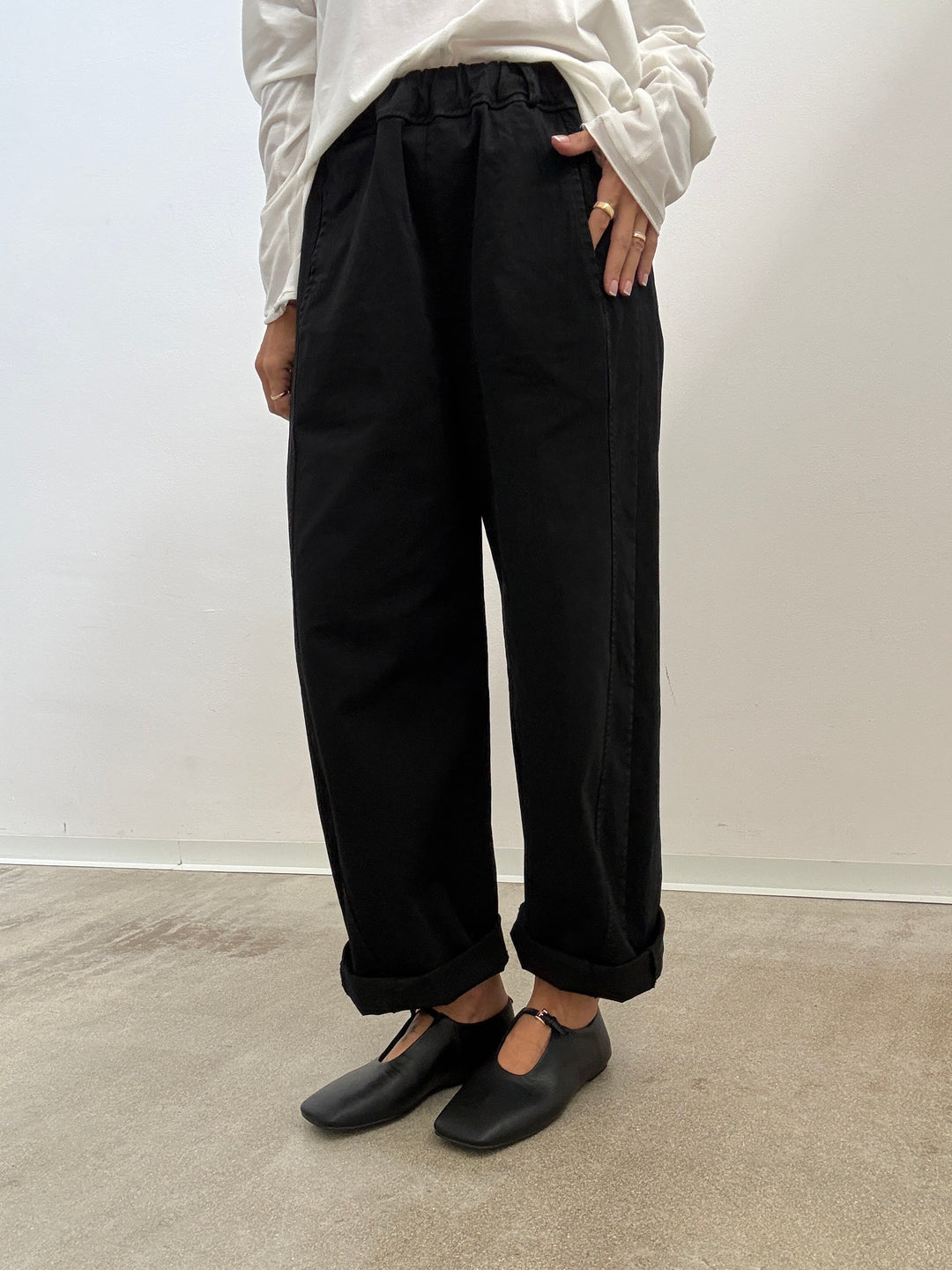PANTALONE EMI NERO