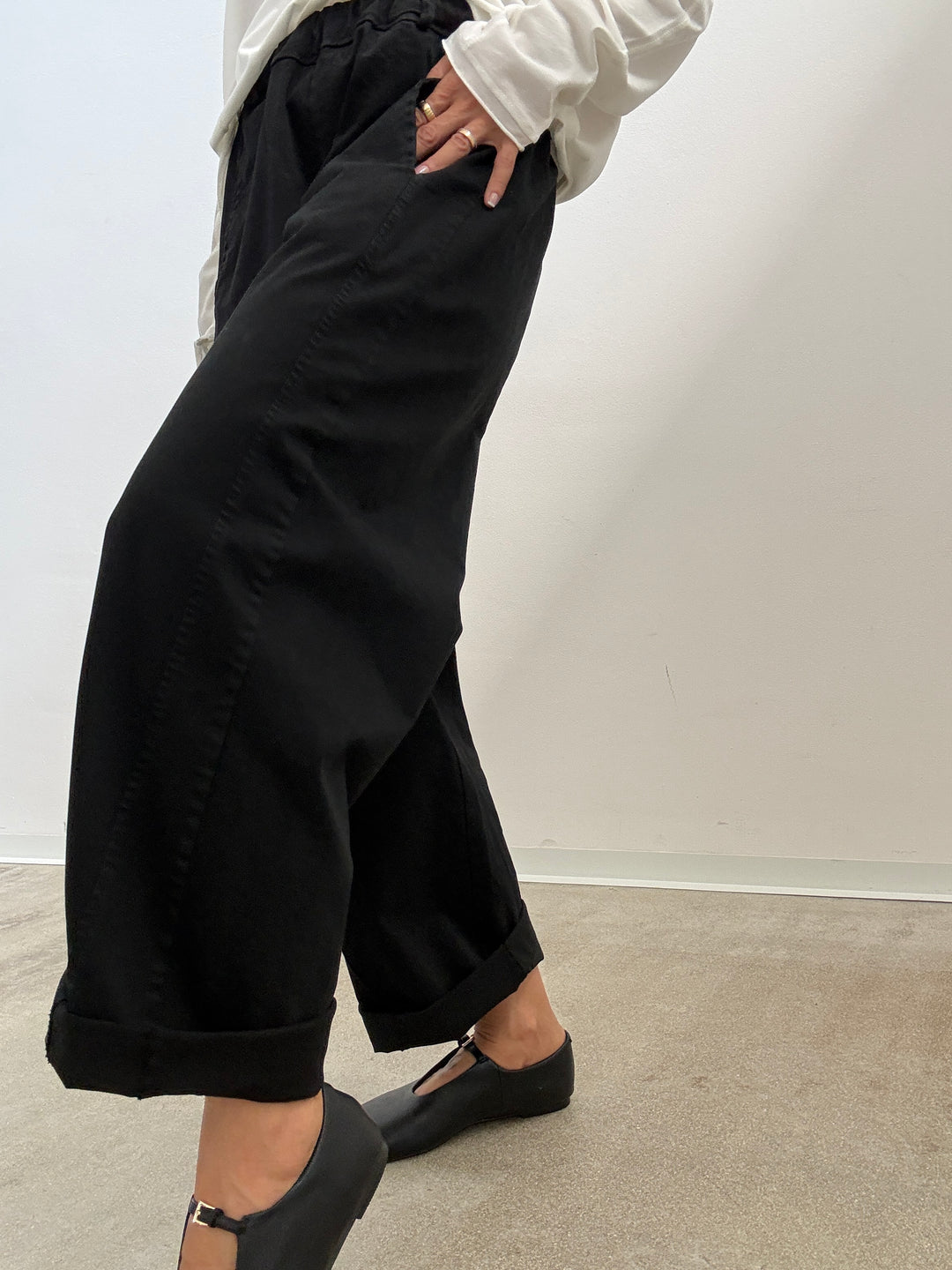 PANTALONE EMI NERO