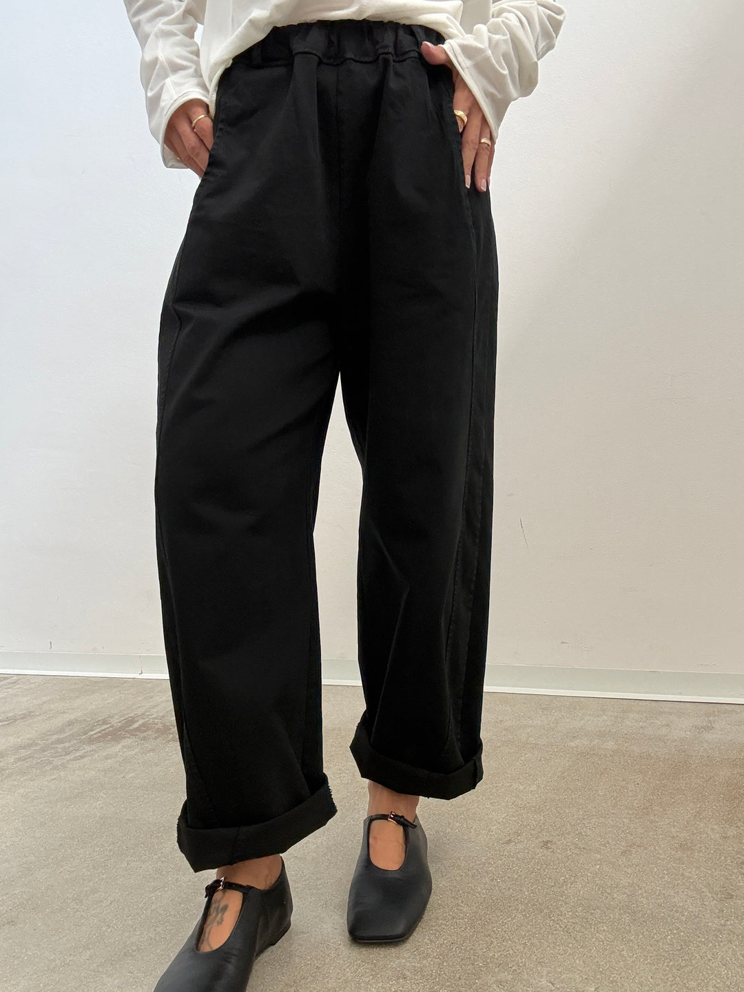 PANTALONE EMI NERO
