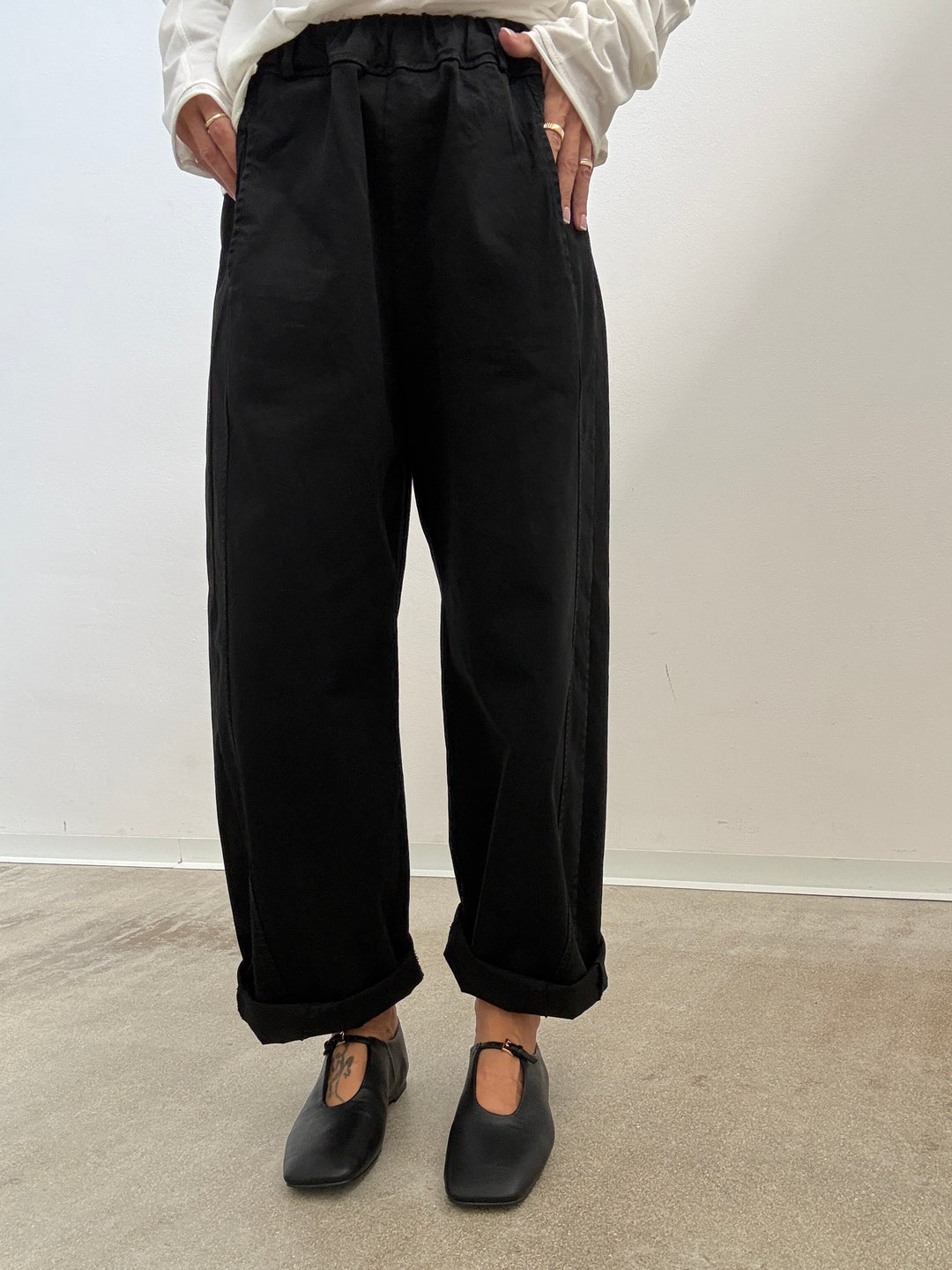 PANTALONE EMI NERO