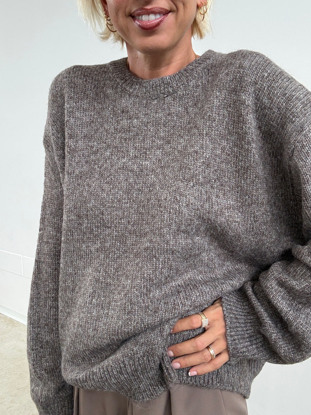 PULL LUANA TORTORA MELANGE