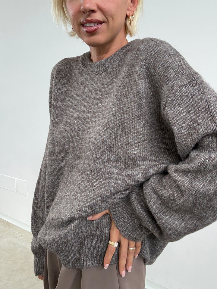 PULL LUANA TORTORA MELANGE
