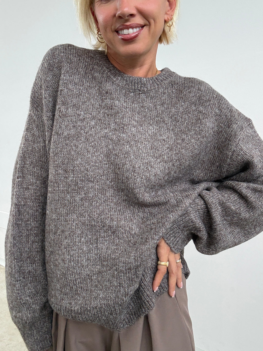 PULL LUANA TORTORA MELANGE