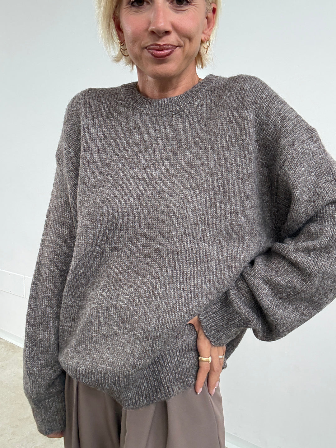 PULL LUANA TORTORA MELANGE