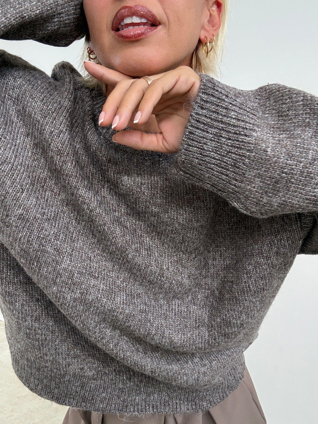 PULL LUANA TORTORA MELANGE