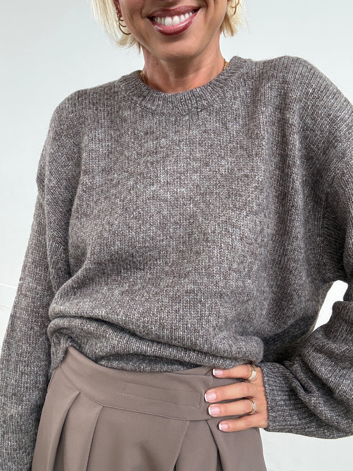 PULL LUANA TORTORA MELANGE