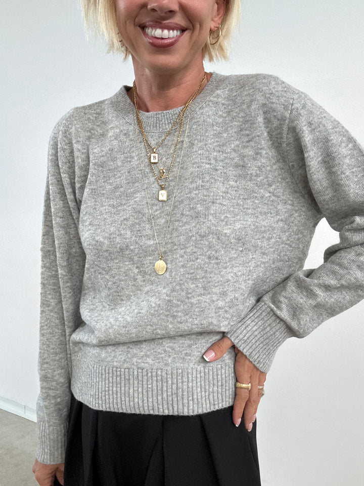 PULL ELIANA GRIGIO CHIARO