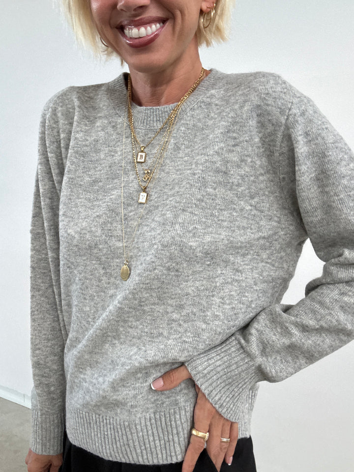 PULL ELIANA GRIGIO CHIARO