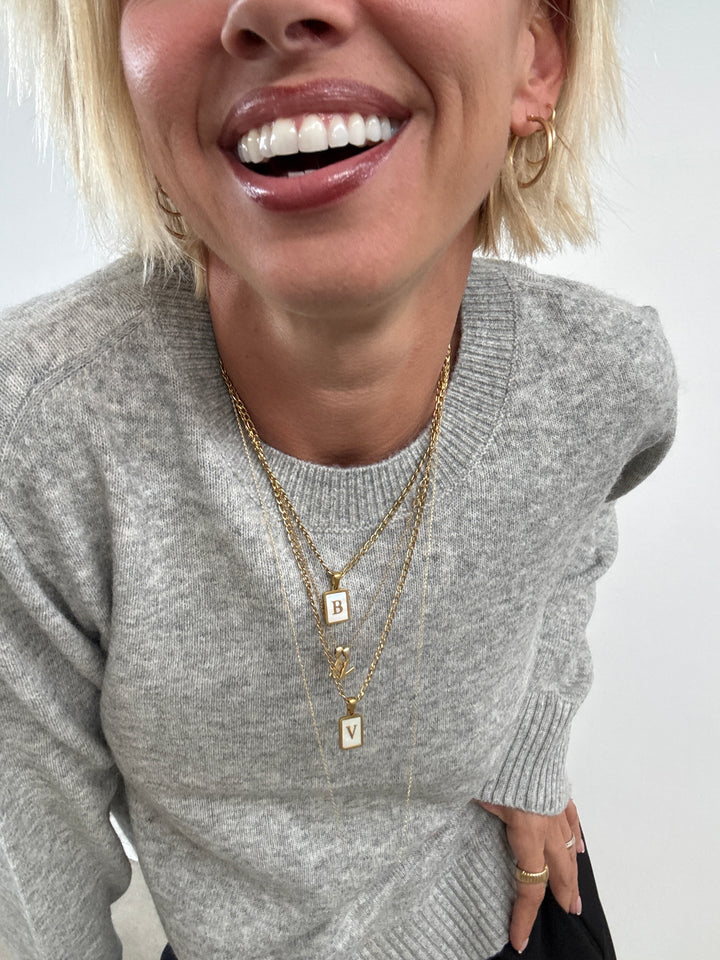 PULL ELIANA GRIGIO CHIARO
