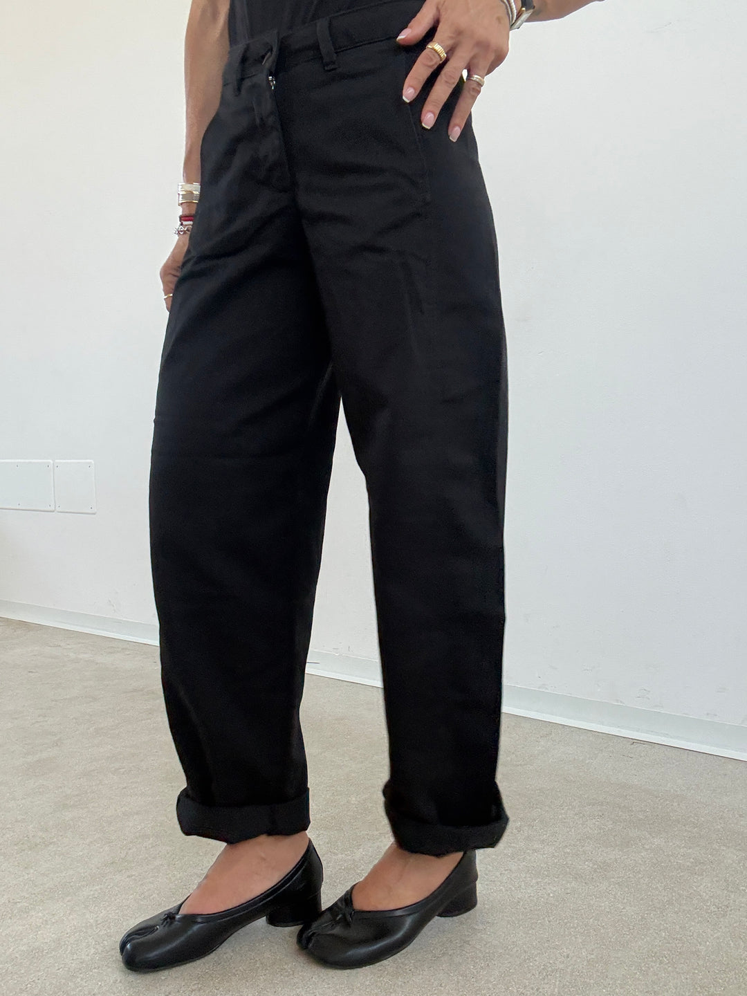 PANTA KIRA BARREL NERO