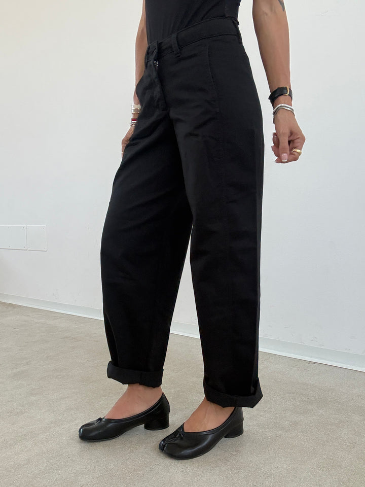 PANTA KIRA BARREL NERO