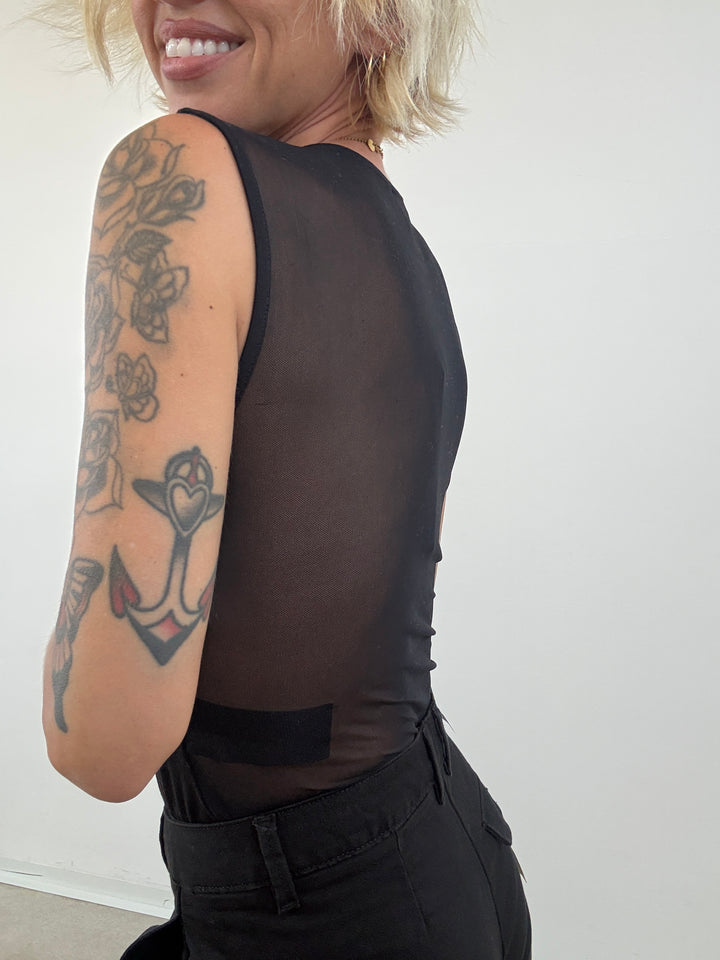 BODY VELATO NERO