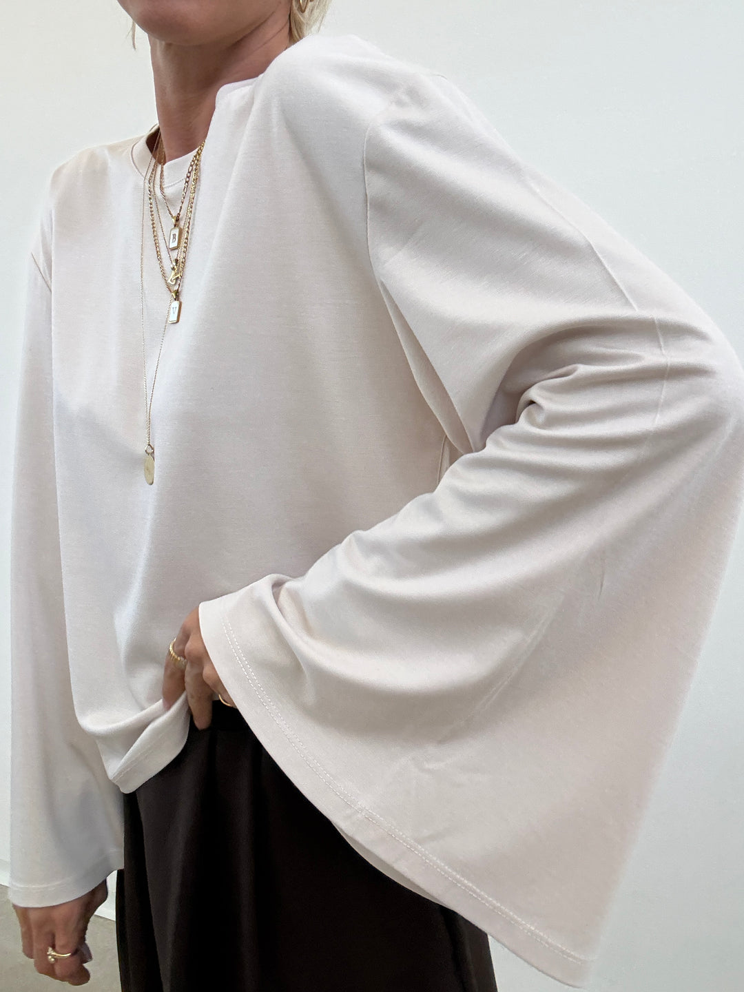TSHIRT GRETA LIGHTBEIGE