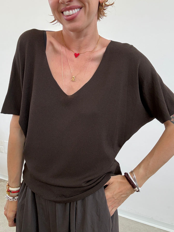 MAGLIA FILO V MORO
