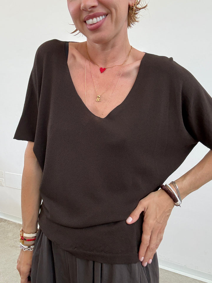MAGLIA FILO V MORO