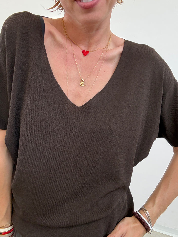 MAGLIA FILO V MORO