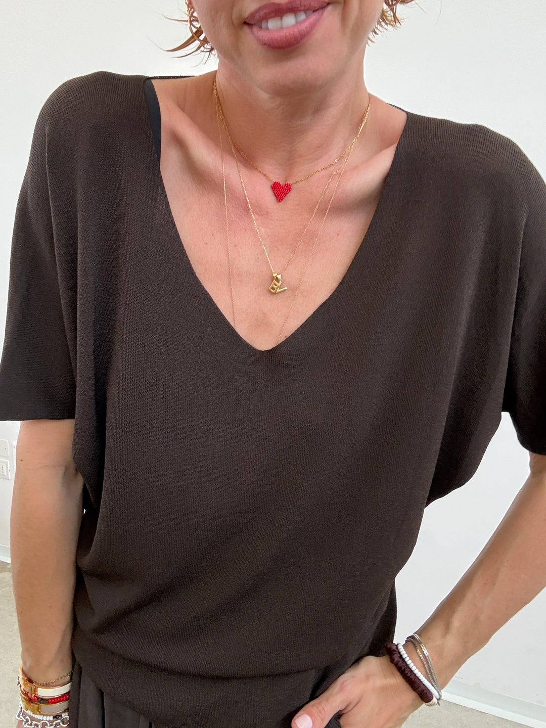 MAGLIA FILO V MORO