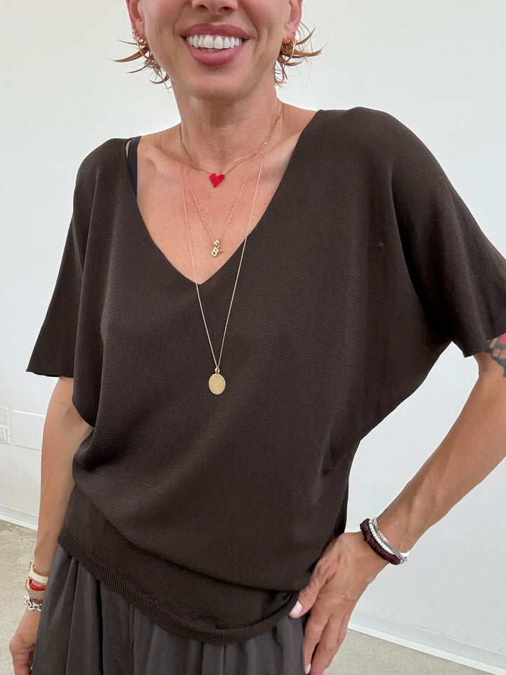MAGLIA FILO V MORO