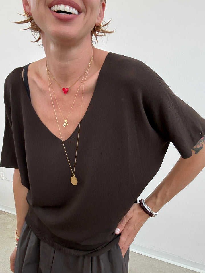 MAGLIA FILO V MORO
