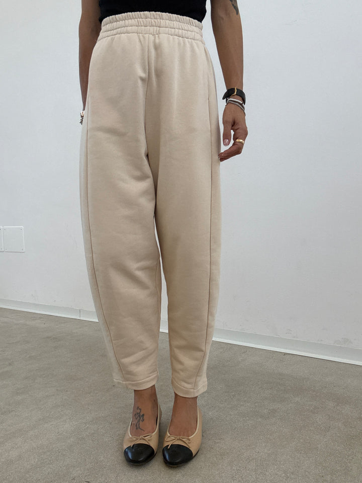PANTALONE ZELDA FELPA IVORY