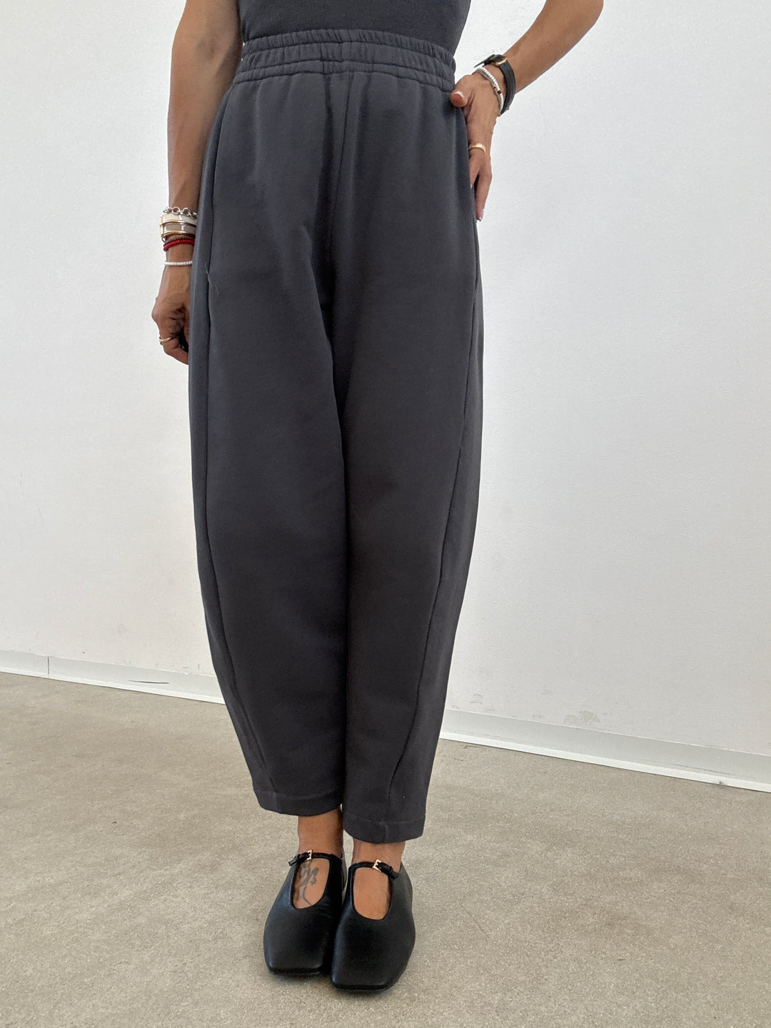 PANTALONE ZELDA FELPA ANTRACITE