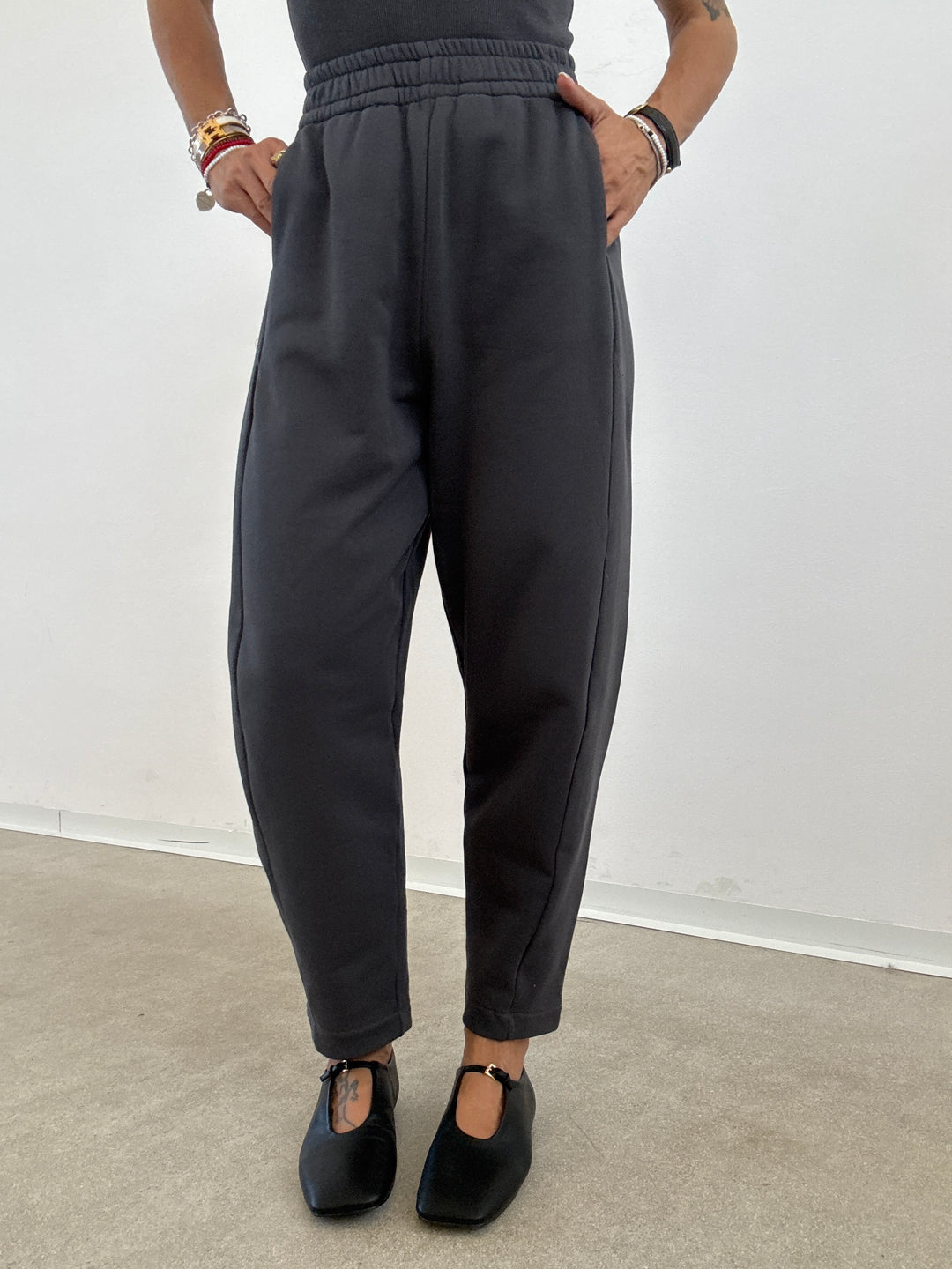 PANTALONE ZELDA FELPA ANTRACITE