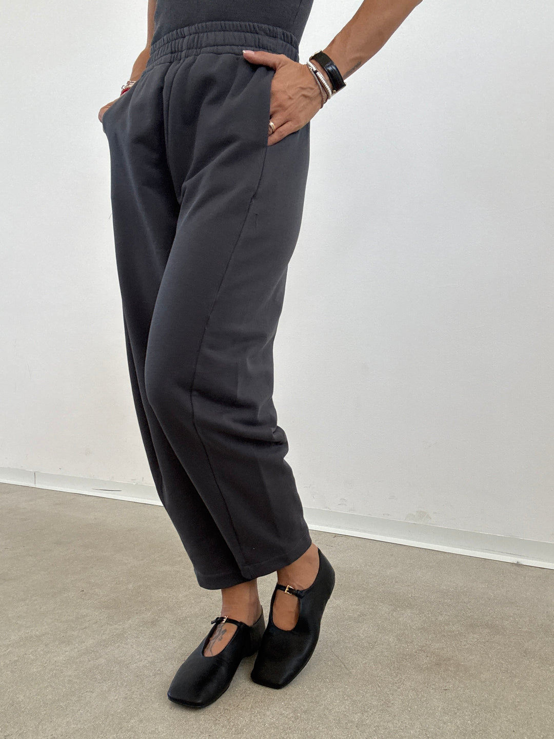 PANTALONE ZELDA FELPA ANTRACITE