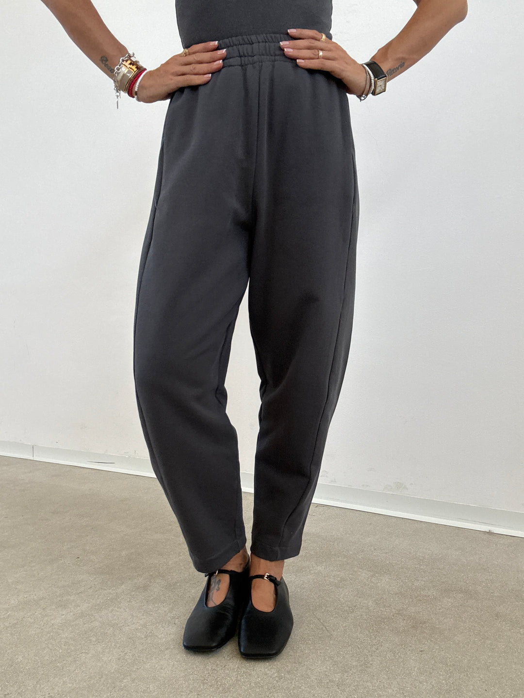 PANTALONE ZELDA FELPA ANTRACITE