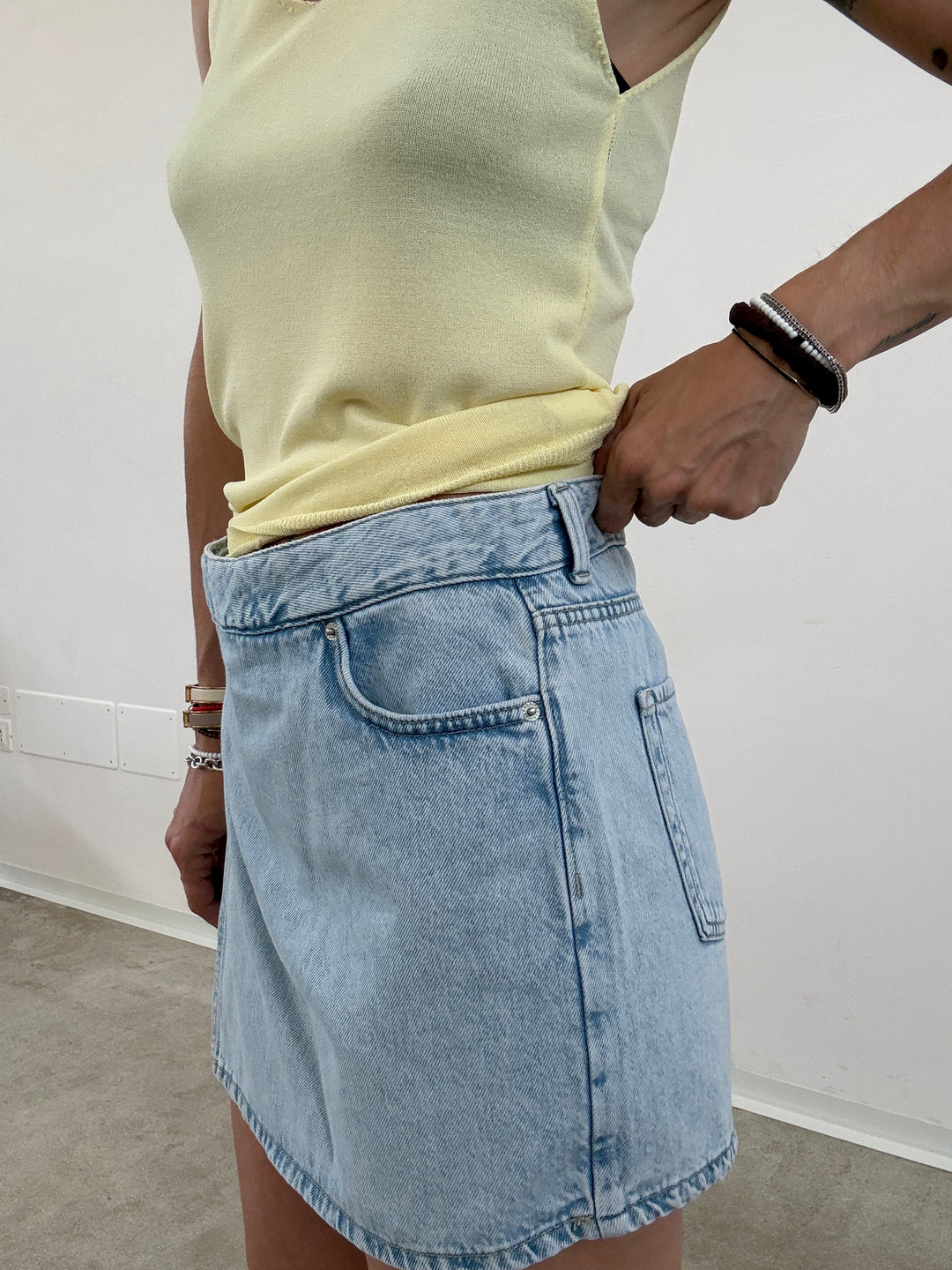 SHORTS GRETA DENIM LIGHTBLUE