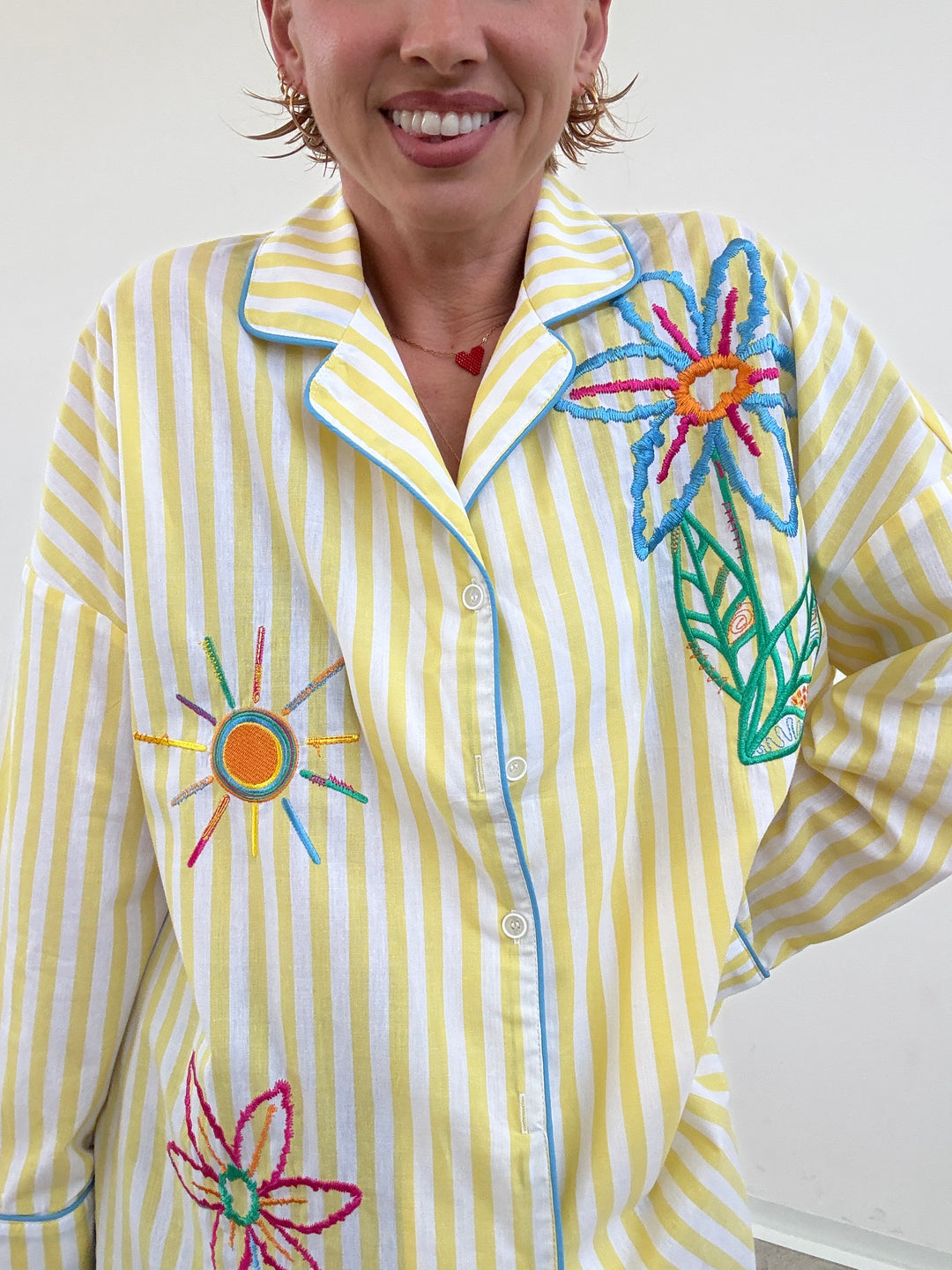 CAMICIA PALOMA RIGHE GIALLE