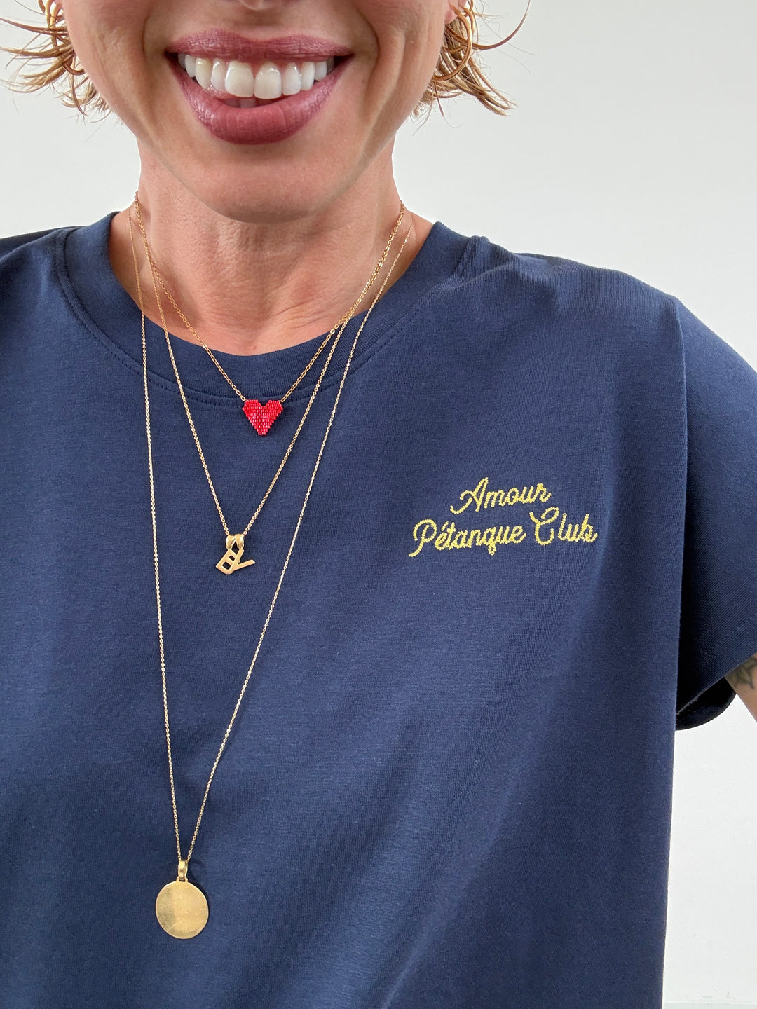 TSHIRT ASTRID PETANQUE BLU