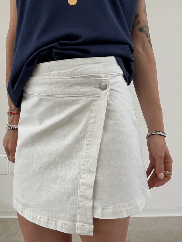 GONNA BELLA DENIM BIANCO