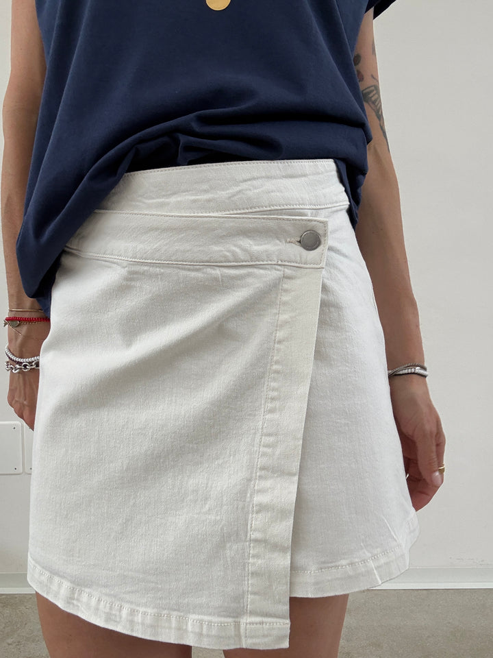 GONNA BELLA DENIM BIANCO