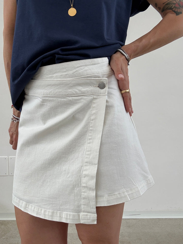 GONNA BELLA DENIM BIANCO