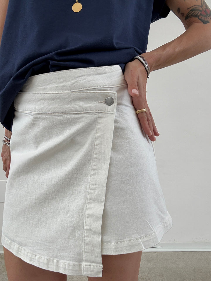 GONNA BELLA DENIM BIANCO