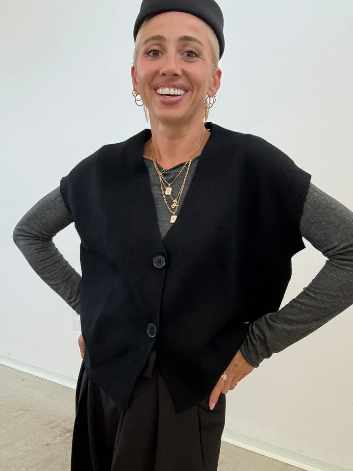 GILET BENNY NERO
