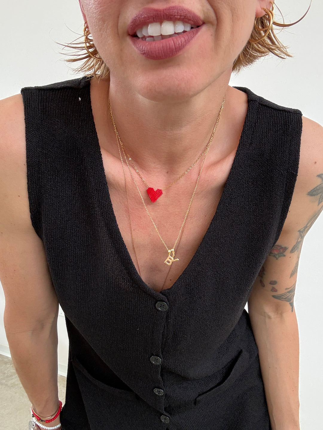 GILET VALERIE NERO