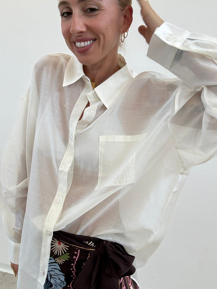CAMICIA OLGA LATTE